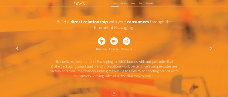 Hive online's website
